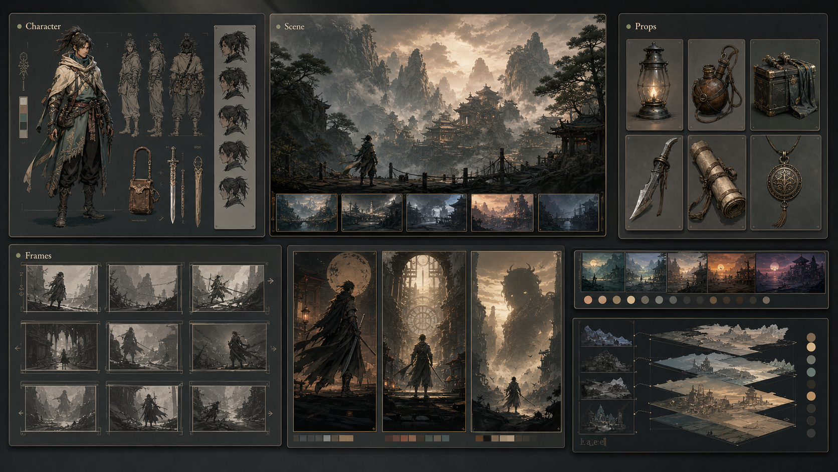 Game & Film Concept Assets